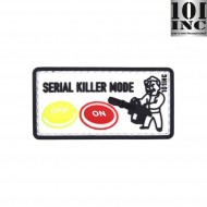 Patch 3d pvc serial killer white 101 Inc (inc-18008)
