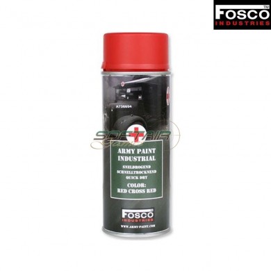 Vernice Spray Red Cross Red Fosco Industries (fo-469312-rcr)
