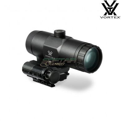 Magnifier 3x vmx w/built in flip up vortex (vo-vx-vmx3t)