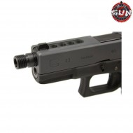 Silencer adapter for pistols we short black gun five (gf-2459-bk)