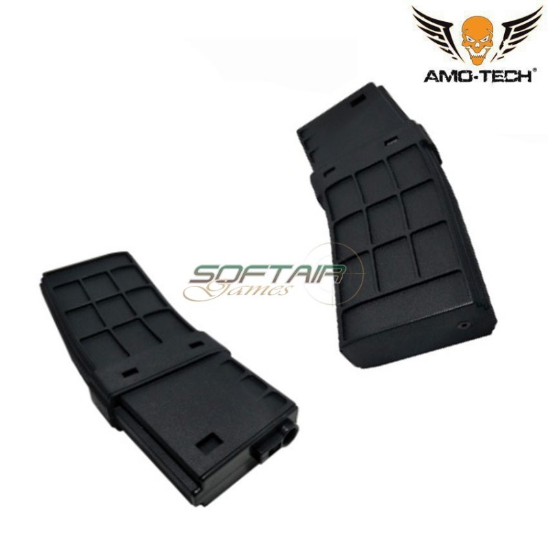 Mid-cap magazine 220bb juliett black for m4 series amo-tech® (amt-mc-juliett-bk)