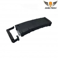 Caricatore maggiorato flash 380bb hotel c/cover black per serie m4 amo-tech® (amt-hcfc-hotel-bk)