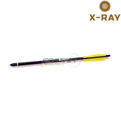 Crossbow arrow 16 inch black x-ray (xr-d018b)