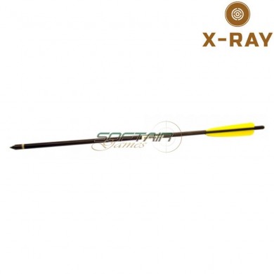 Crossbow arrow 20 inch black x-ray (xr-d024b)