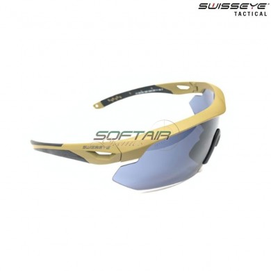 Nighthawk Glasses Rubber Coyote Swiss Eye® (se-40292)