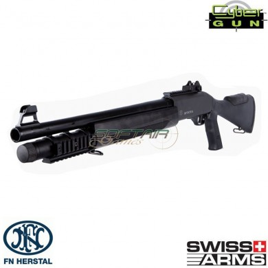 Co2 shotgun slp tactical black fn herstal swiss arms cybergun (200304)