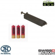 Co2 shotgun slp tactical black fn herstal swiss arms cybergun (200304)