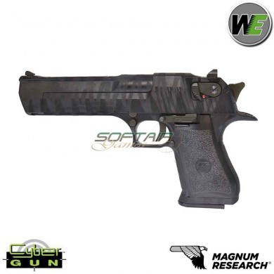 Pistola A Gas Desert Eagle Tiger Stripe Black Xix 50ae Gbb C/marking Magnum Research Inc. Cybergun We (110962)