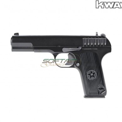 Gas pistol blowback tt33 black kwa (kwa-110958)