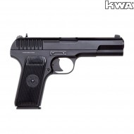 Pistola a gas blowback tt33 black kwa (kwa-110958)
