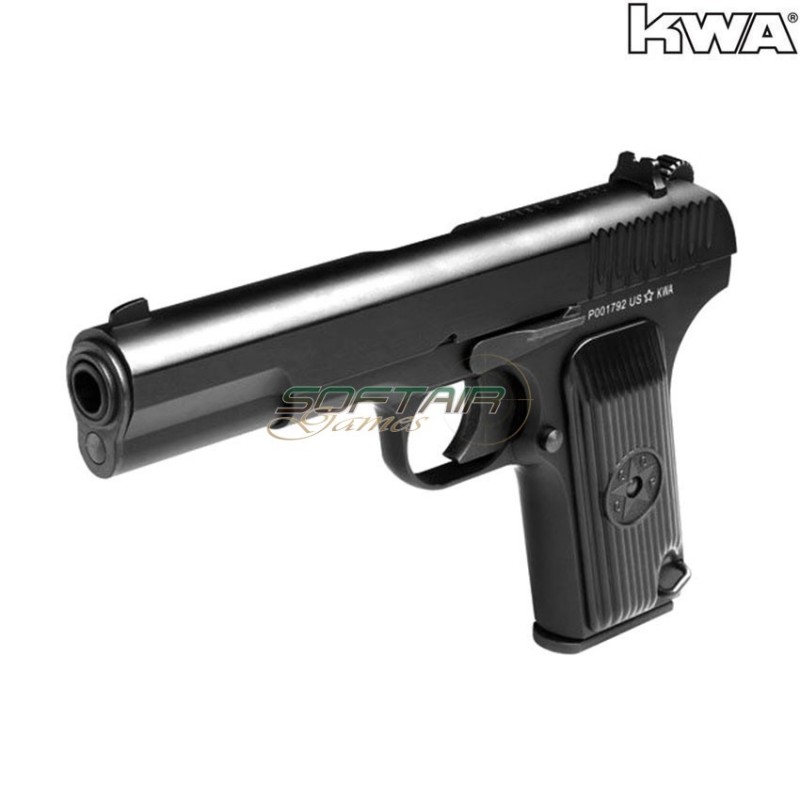 Gas pistol blowback tt33 black kwa (kwa-110958)