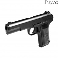 Pistola a gas blowback tt33 black kwa (kwa-110958)