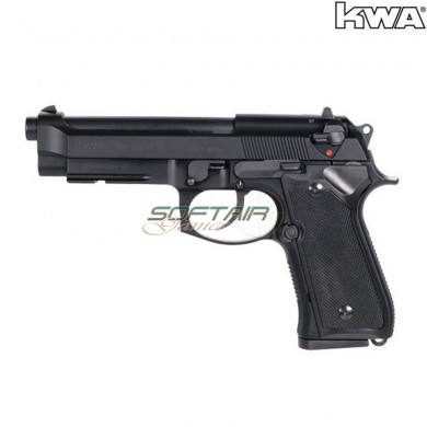 Gas pistol blowback m9 ptp tactical ns2 black kwa (kwa-110952)