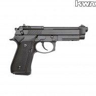 Pistola a gas blowback m9 ptp tactical ns2 black kwa (kwa-110952)