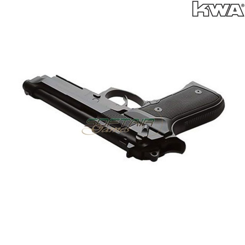 Pistola a gas blowback m9 ptp tactical ns2 black kwa (kwa-110952)