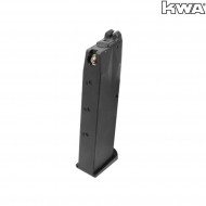 Gas black magazine 24bb for m9/m9 ptp ns2 kwa (kwa-310731)