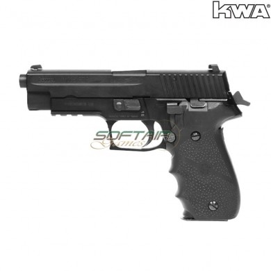Gas pistol blowback m226-le ns2 black kwa (kwa-110957)