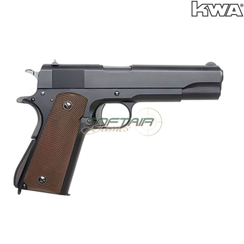 Gas pistol blowback m1911 a1 ns2 black kwa (kwa-110956)