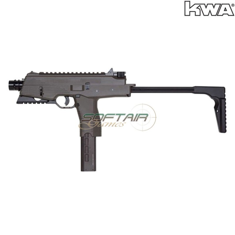 Gas submachine gun blowback kmp9r ns2 ranger grey kwa (kwa-212025) Gas submachine gun blowback kmp9r ns2 ranger grey kwa (kwa-212025)