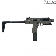 Gas submachine gun blowback kmp9r ns2 ranger grey kwa (kwa-212025) Gas submachine gun blowback kmp9r ns2 ranger grey kwa (kwa-212025)