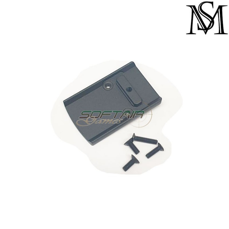 Glock mount rmr dot black milsim series (ms-100-bk) Glock mount rmr dot black milsim series (ms-100-bk)