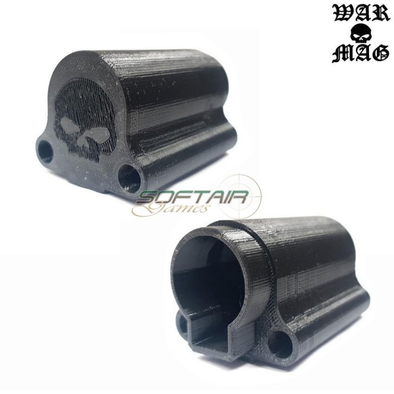 Battery extension unit black per arp9/arp556/raider2.0l g&g warmag (wm-adt-1)