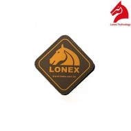 Patch 3d pvc tan lonex (lx-patch-1) Patch 3d pvc tan lonex (lx-patch-1)