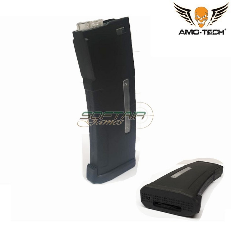 Set 5 hi-caps magazines 380bb epm golf black for m4 series amo-tech® (amt-hc-golf-bk-5) Set 5 hi-caps magazines 380bb epm golf black for m4 series amo-tech® (amt-hc-golf-bk-5)