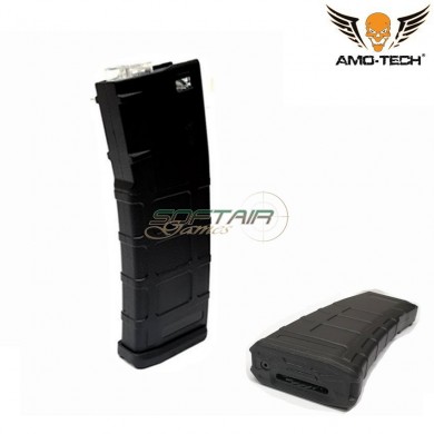 Hi-cap magazine 330bb hotel black for m4 series amo-tech® (amt-hc-hotel-bk)