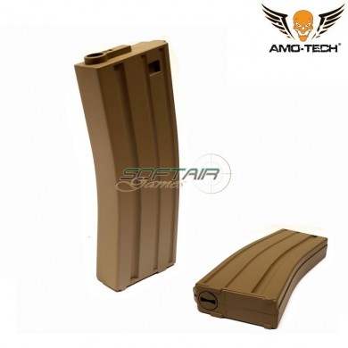 Mid-cap magazine 140bb india dark earth for m4 series amo-tech® (amt-mc-india-de)