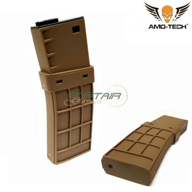 Mid-cap magazine 220bb juliett dark earth for m4 series amo-tech® (amt-mc-juliett-de)