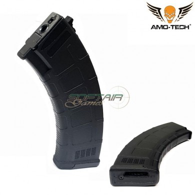 Caricatore maggiorato 600bb sierra black per serie ak amo-tech® (amt-hc-sierra-bk)