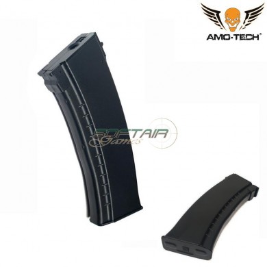 Mid-cap magazine 150bb uniform black for series ak74 amo-tech® (amt-mc-uniform-bk)