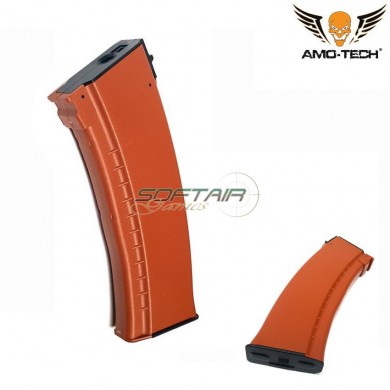 Caricatore monofilare 150bb uniform orange per serie ak74 amo-tech® (amt-mc-uniform-or)