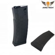 Mid-cap magazine 160bb bravo black for m4 series amo-tech® (amt-mc-bravo-bk)