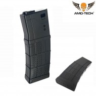 Set 5 mid-caps magazines 160bb zulu black for m4 series amo-tech® (amt-mc-zulu-bk-5)