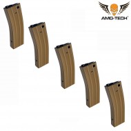 Set 5 caricatori maggiorati flash 380bb whiskey dark earth per serie m4 amo-tech® (amt-hcf-whiskey-de-5) Set 5 caricatori maggiorati flash 380bb whiskey dark earth per serie m4 amo-tech® (amt-hcf-whiskey-de-5)