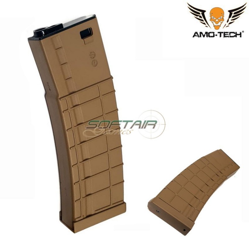Mid-cap magazine 140bb apples2 dark earth for m4 series amo-tech® (amt-mc-apples2-de)