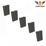 Set 5 hi-caps magazines 320bb butter black for series m14 amo-tech® (amt-hc-butter-bk-5) Set 5 hi-caps magazines 320bb butter black for series m14 amo-tech® (amt-hc-butter-bk-5)