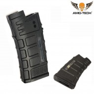 Set 5 caricatori maggiorati 300bb freddy black per serie aug amo-tech® (amt-hc-freddy-bk-5)