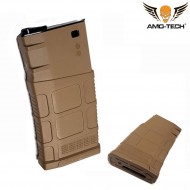 Set 5 hi-cap magazine 550bb charlie dark earth for sr25 series amo-tech® (amt-hc-charlie-de-5)