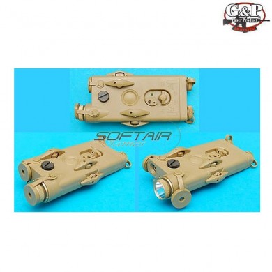 Peq ii laser green dot sand g&p (gp-lsp006)