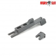 Marui mws m4 enhanced nozzle guide angry gun (ag-20190903) Marui mws m4 enhanced nozzle guide angry gun (ag-20190903)