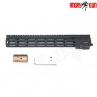 Mk16 LC rail 13.5" black angry gun (ag-20180901-blk)