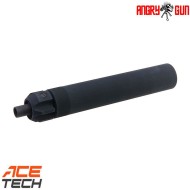Qd tracer version black silencer for mp7 vfc umarex angry gun (ag-mp7t-vfc)