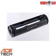 Silenziatore qd tracer version black per mp7 vfc umarex angry gun (ag-mp7t-vfc)