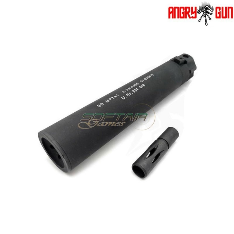 Silencer gen.2 qd black mp7 tokyo marui angry gun (ag-mp7ds-tmv2)
