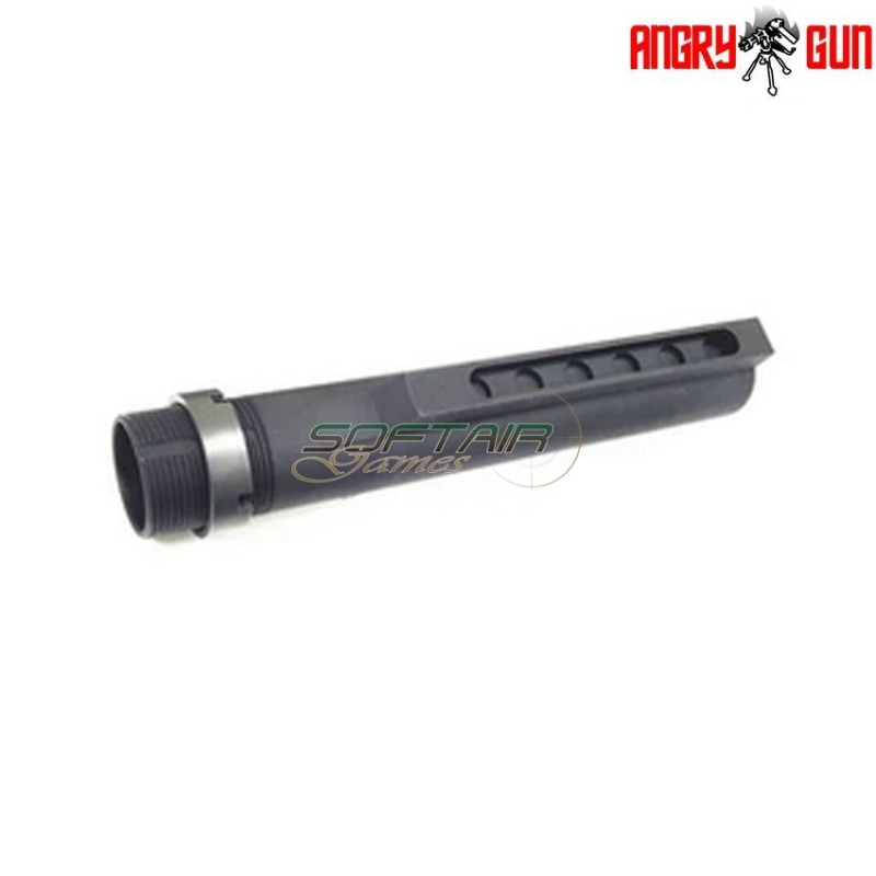 Mil-spec cnc 6 positions buffer tube gbb version angry gun (ag-ms6p-bt-gbb)