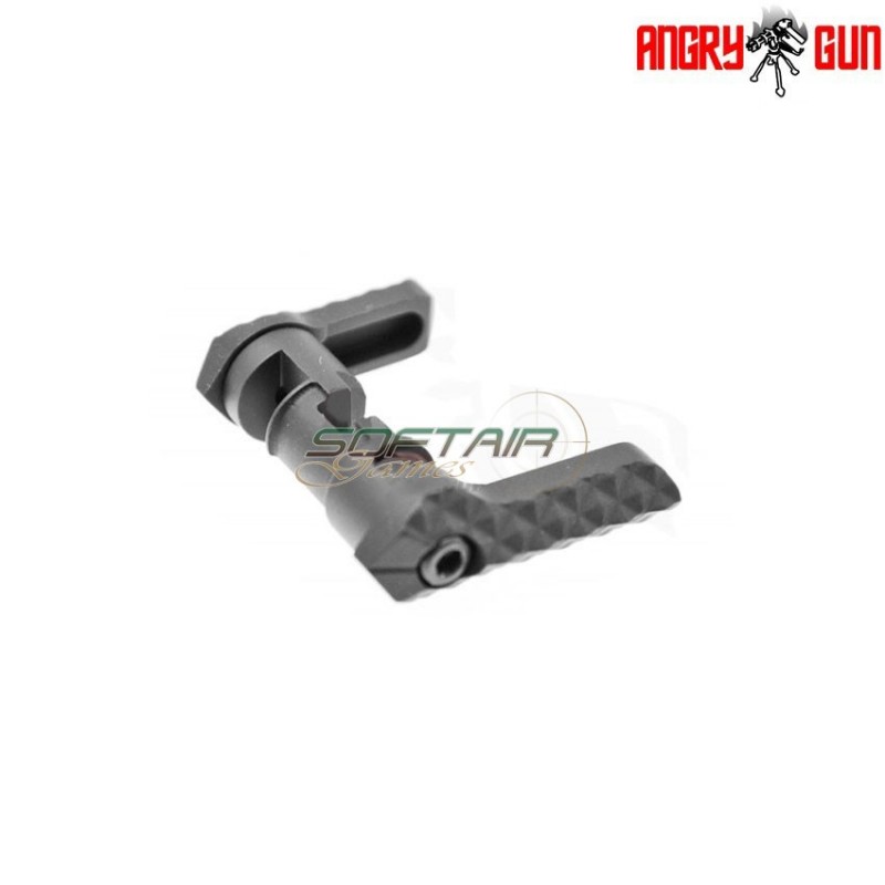 Marui mws m4 ambi selector black angry gun (ag-agams-tm-bk)