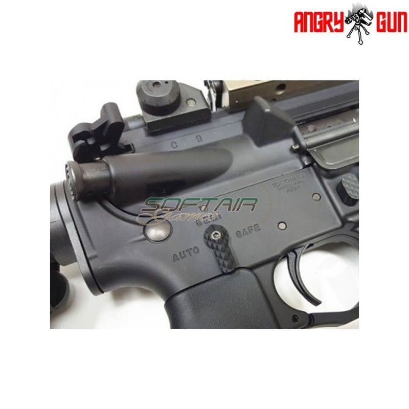 Marui mws m4 ambi selector black angry gun (ag-agams-tm-bk)
